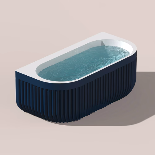 SYA-005 (3) Syochi 60 inch acrylic rectangular drop-in whirlpool bathtub for ice bath